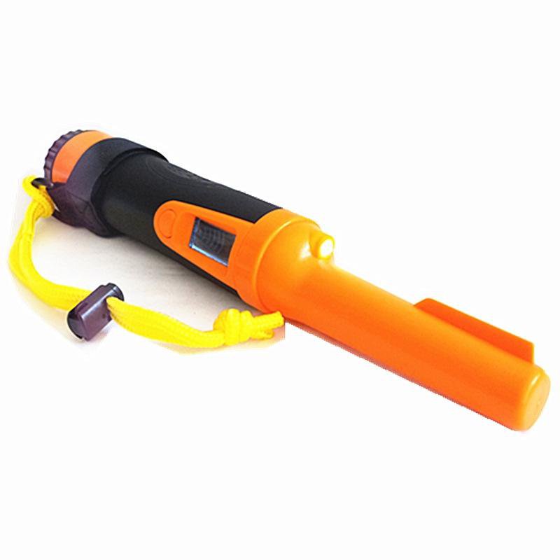 Waterproof Handheld Metal Detector With Lcd Display - Fluorescent Green