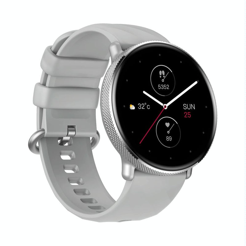 1.43 Inch Screen Voice Calling Smart Watch Support Heart Rate / Blood Pressure / Blood Oxygen - Silver