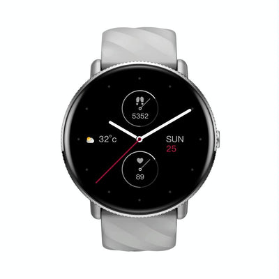 1.43 Inch Screen Voice Calling Smart Watch Support Heart Rate / Blood Pressure / Blood Oxygen - Silver