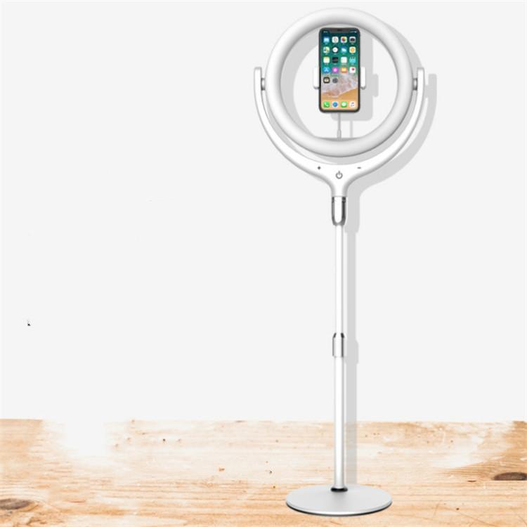 12 Inch Desktop Fill Light Beauty Bracket for Landing Headlights - Black