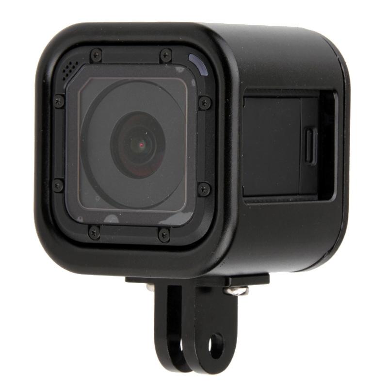 Aluminum Protective Cage For Gopro Session Cameras - Black