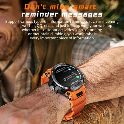 1.5 Inch Colour Screen Bluetooth Smart Watch Health & Sports Monitoring - Green