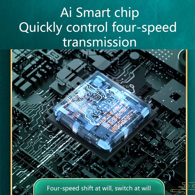 Compact Multi-Gear Fascial Massager For Home Use - White