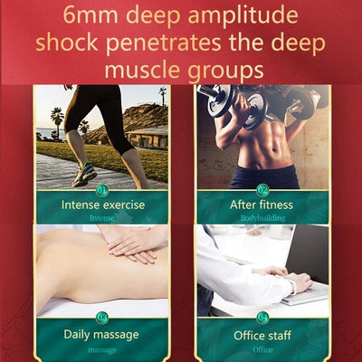 Compact Multi-Gear Fascial Massager For Home Use - White