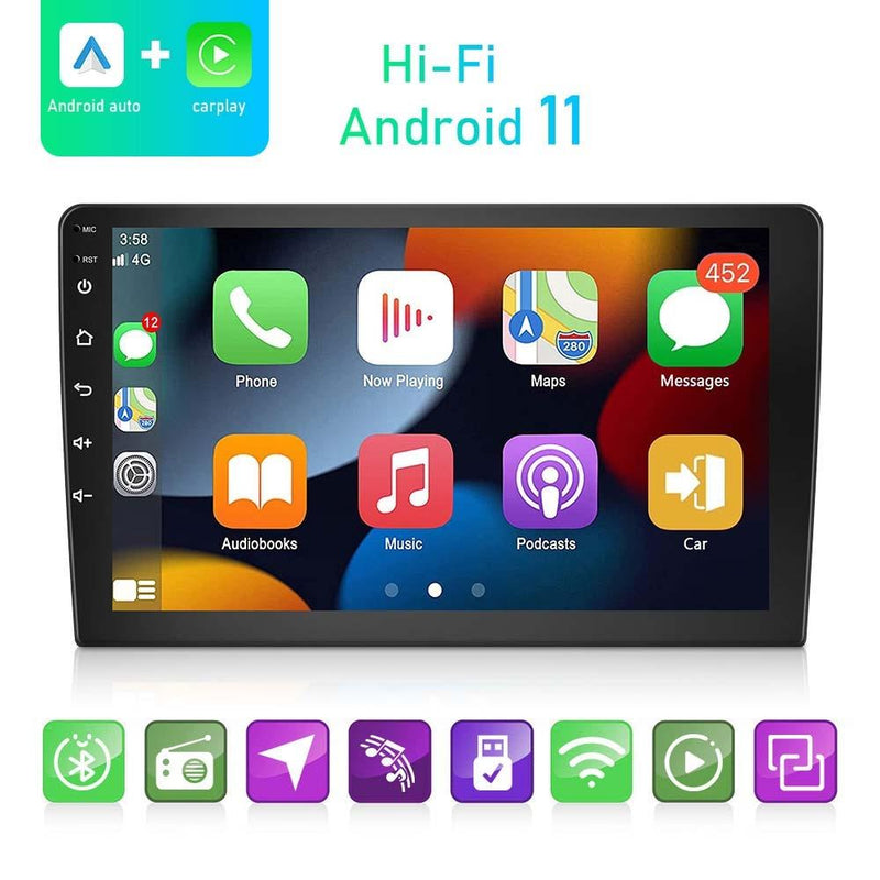 9 Inch Android Carplay Navigation 1 + 32G Screen With Ahd Camera