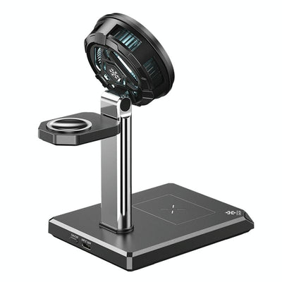 15W 4 In 1 Magnetic Wireless Charger Stand - White