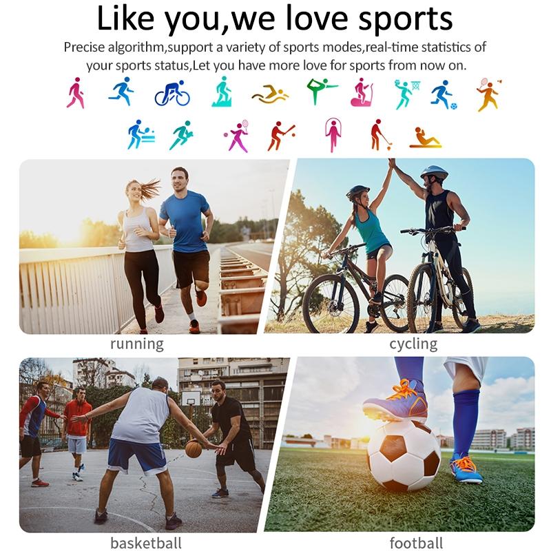 1.32 Inch Waterproof Smart Watch With Bluetooth Calling & Sleep Monitoring - Red