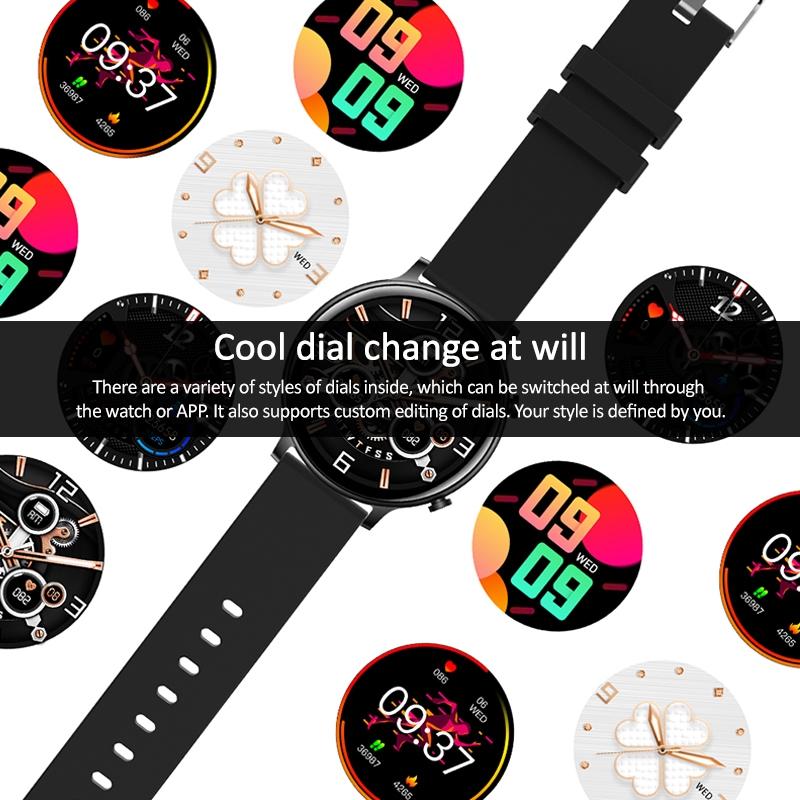 1.32 Inch Waterproof Smart Watch With Bluetooth Calling & Sleep Monitoring - Red