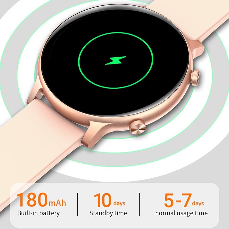 1.32 Inch Waterproof Smart Watch With Bluetooth Calling & Sleep Monitoring - Red