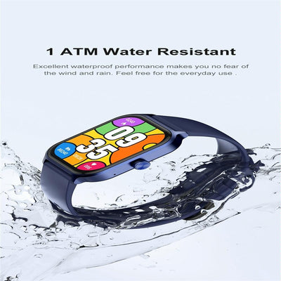 1.93 Inch Colour Screen Smart Watch Support Bluetooth Call / Health Monitoring - Silver