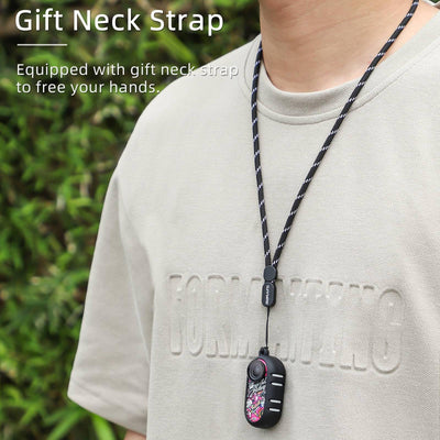 Insta360 Go 3 Silicone Case with Cooling Skin and Neck Strap - Black