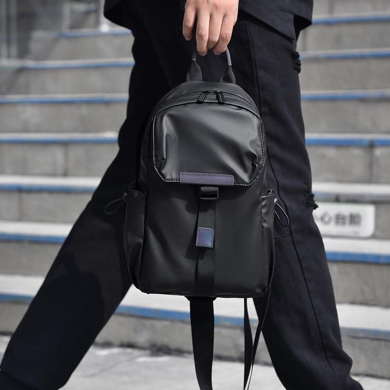 Lightweight Waterproof Men Chest Bag Cycling Shoulder Bag - Grey