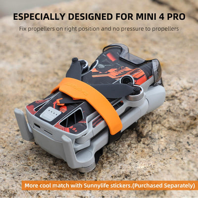 Fixed Propeller Guard for Dji Mini 4 Pro - Blade Holder - Black