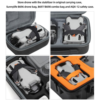 Fixed Propeller Guard for Dji Mini 4 Pro - Blade Holder - Black