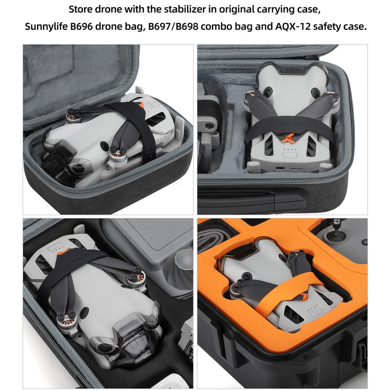 Fixed Propeller Guard for Dji Mini 4 Pro - Blade Holder - Black