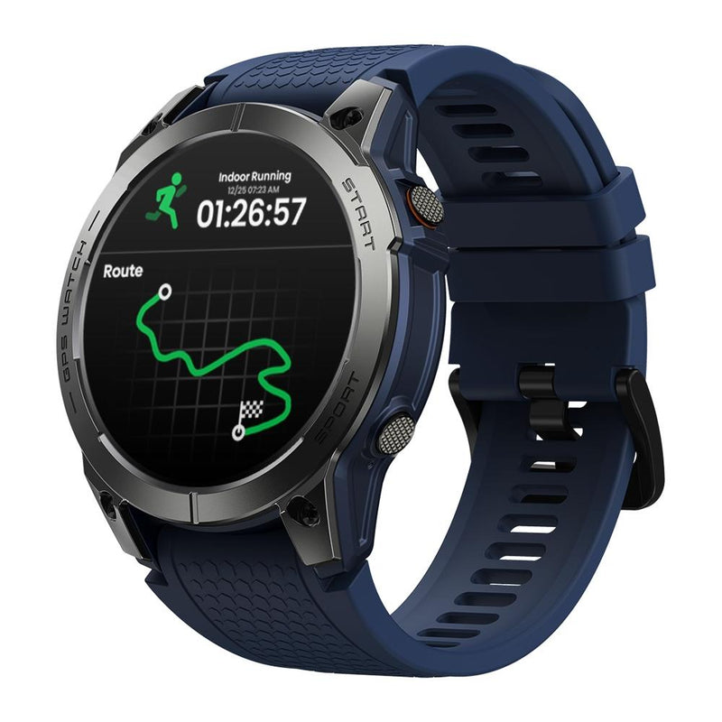 1.43 Inch Amoled Screen Sports Smart Watch Support Bluetooth Call - Blue