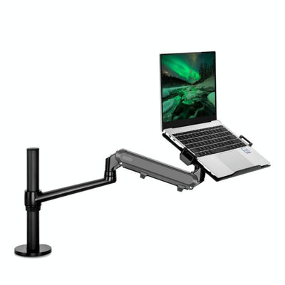 Adjustable Laptop Monitor Stand Mount - Aluminum Alloy - Silver