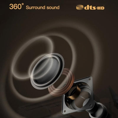 Portable Smart Led Projector - 720P Hd 113 Lumens - Black