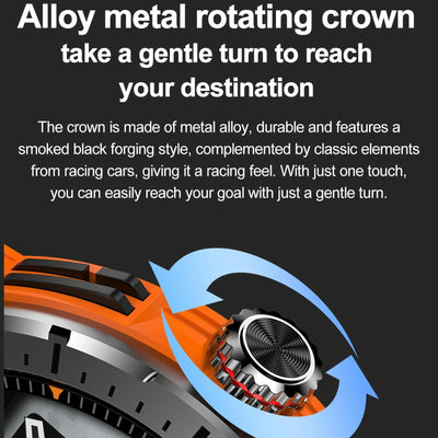 1.43 Inch Bt5.3 Ip68 Sport Smart Watch Support Bluetooth Call / Message Notification / Heart Rate / Blood Pressure Health Monitor - Red