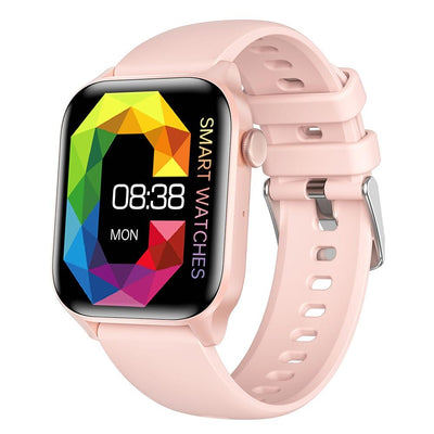 1.85 Inch Ip67 Waterproof Sports Health Monitoring Bluetooth Call Smart Watch - Pink