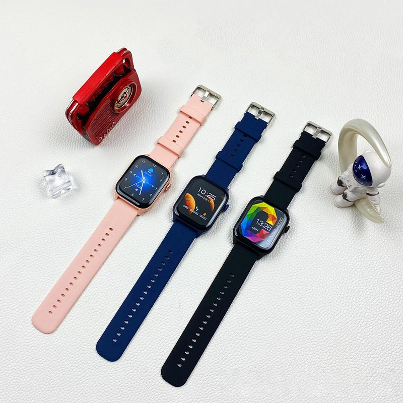 1.85 Inch Ip67 Waterproof Sports Health Monitoring Bluetooth Call Smart Watch - Pink