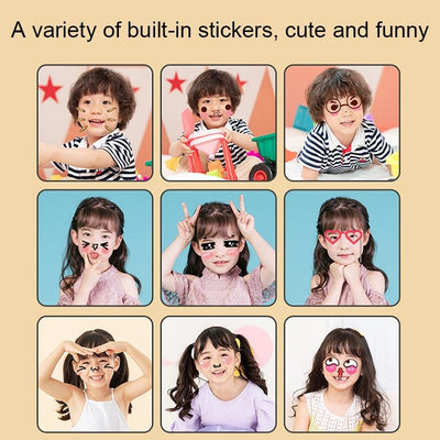 2.4 Hd Screen Kids Thermal Printing Camera - No Memory Card - Pink