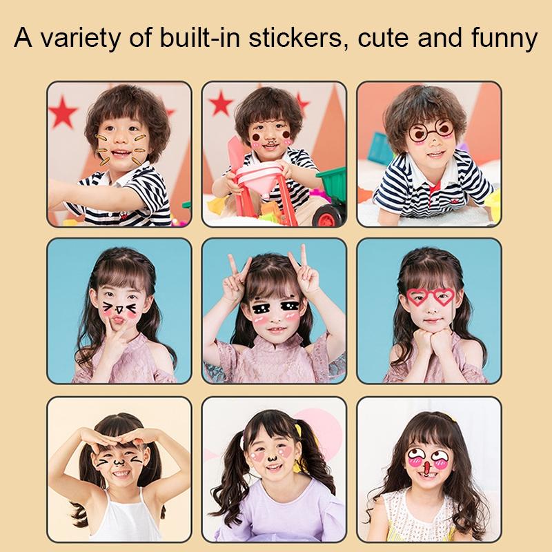 2.4 Hd Screen Kids Thermal Printing Camera - No Memory Card - Pink