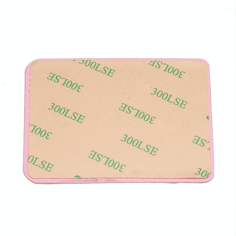Diamond Lattice Card Bag Sticker For Mobile Phones - Pink