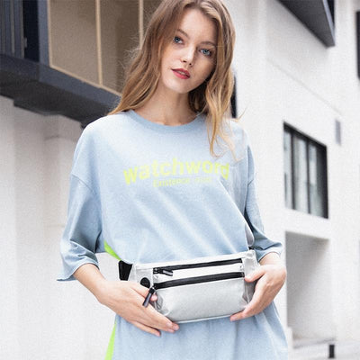 Multi Function Outdoor Sport Waist Bag Crossbody For Mobile Phones - Green