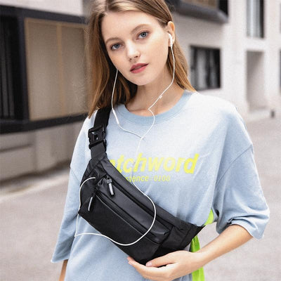 Multi Function Outdoor Sport Waist Bag Crossbody For Mobile Phones - Green