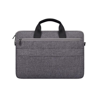 13.3 Inch Laptop Handheld Briefcase Storage Bag - no Shoulder Strap - Grey