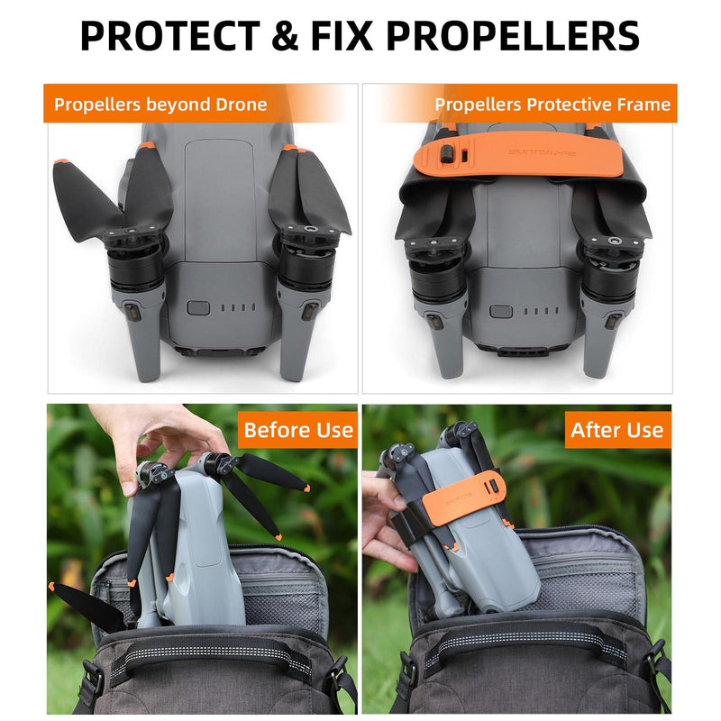 Fixed Propeller Guard for Dji Air 3 - Blade Holder - Black
