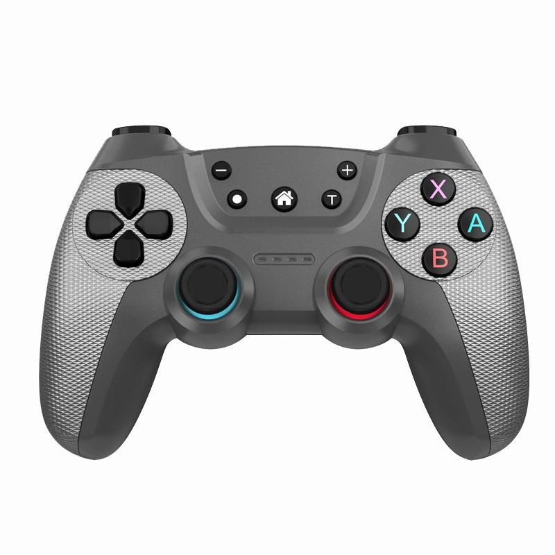 Wireless Bluetooth Game Controller for Switch Pro Pc and Android with Vibration Wake-up - Elegant Silver