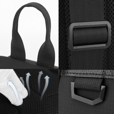 Waterproof Men Chest Bag Multifunctional Shoulder Crossbody For Riding And Casual Use - Grey