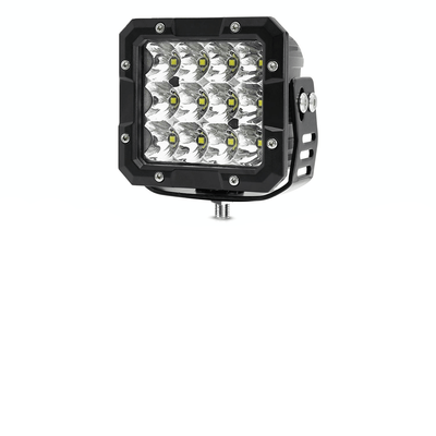 35W / 4000Lm / 6000K / Dc 9 - 30V Car 5 Inch Square Work Light - Yellow