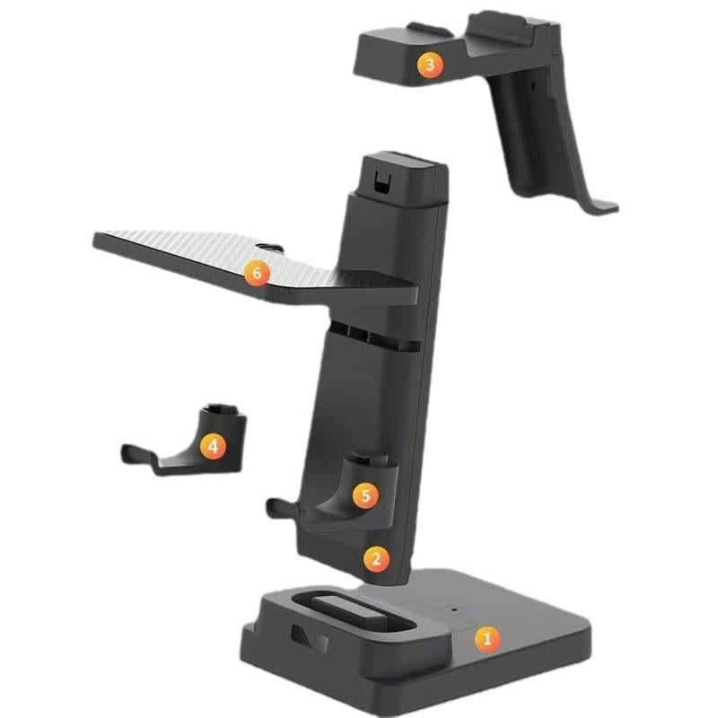 Universal Vr Headset Handle Bracket - Compatible With Pico4 Meta Quest Rift S Htc - White