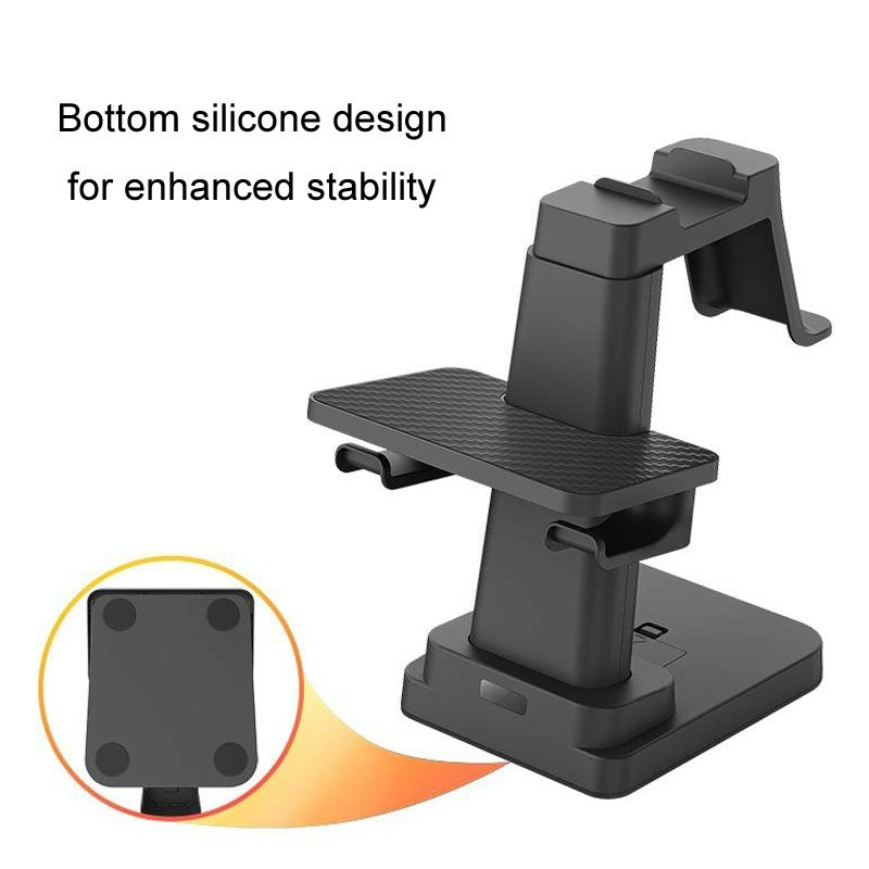 Universal Vr Headset Handle Bracket - Compatible With Pico4 Meta Quest Rift S Htc - White
