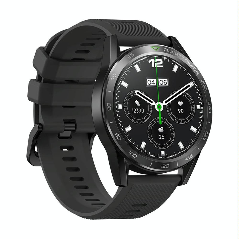 1.39 Inch Screen Voice Calling Smart Watch Support Heart Rate / Blood Pressure / Blood Oxygen - Starlight Silver