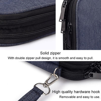 Waterproof Multi-function Storage Bag for Digital Accessories - l - Black