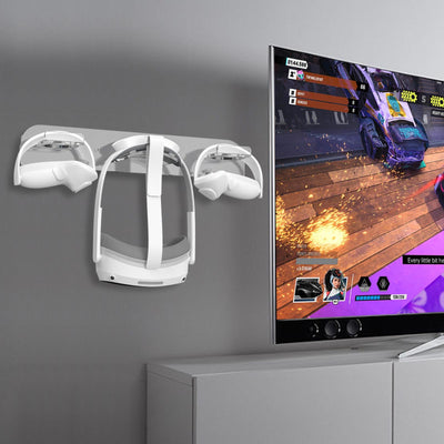 Acrylic Wall Mount For Vr Headsets - Transparent