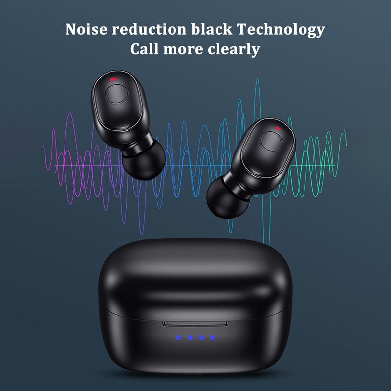 Waterproof Mini Touch-control Bluetooth Earphones with Noise Cancelling - Fink