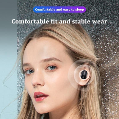 Waterproof Mini Touch-control Bluetooth Earphones with Noise Cancelling - Fink