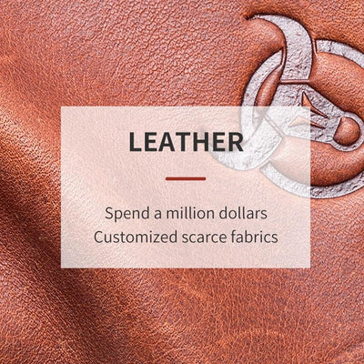 Men Rfid Leather Wallet with Coin Clip - Brown