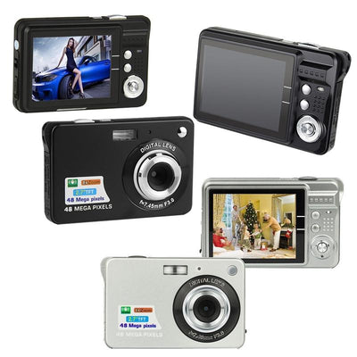 Compact Digital Camera For Daily Photos And Videos - Ideal For Students - Silver