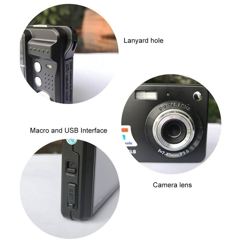 Compact Digital Camera For Daily Photos And Videos - Ideal For Students - Silver