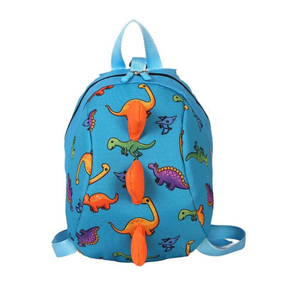 Durable Dinosaur Backpack for Kids - Lost Proof - Red