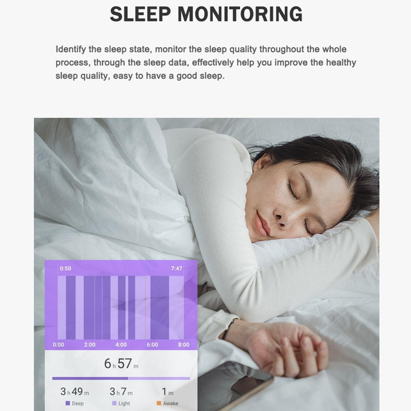 1.3 Inch Tft Screen Smart Watch Support Blood Pressure Monitoring / Sleep Monitoring - Grey