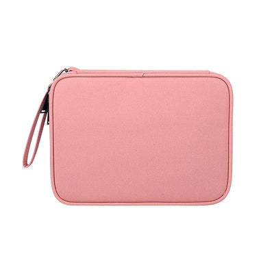 Waterproof Multi-function Storage Bag for Digital Accessories Earphones and Data Cables - Pink