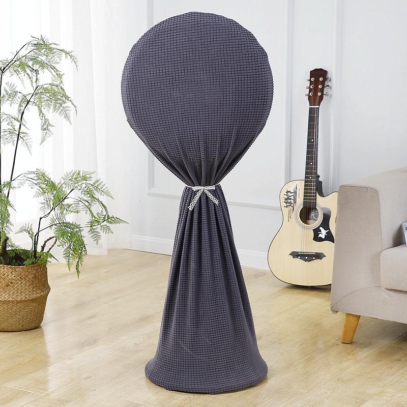 Household Fabric Fan Cover - Round Elastic 110x45cm - Gray