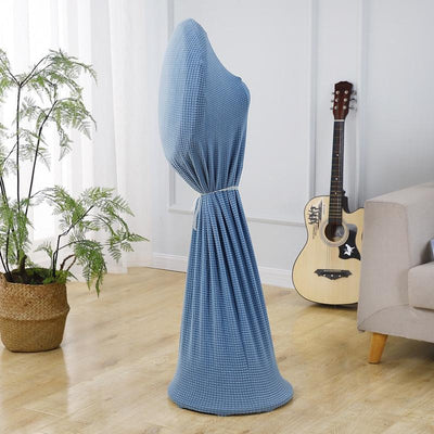 Household Fabric Fan Cover - Round Elastic 110x45cm - Gray